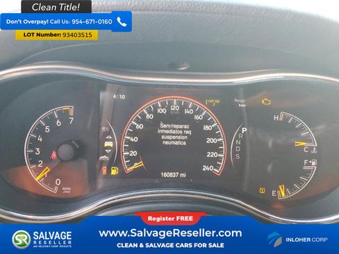 Used 2014 Jeep Grand Cherokee Overland w/ Advanced Technology Group image 12