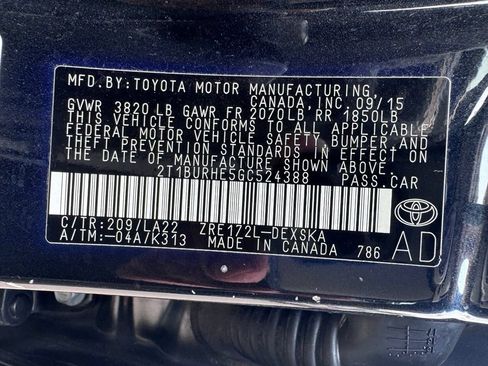 Used 2016 Toyota Corolla S Premium FWD image 43