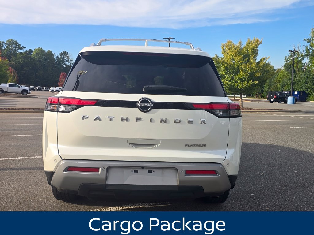 Used 2024 Nissan Pathfinder Platinum w/ Cargo Package FWD image 3