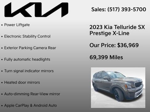 Used 2023 Kia Telluride SX Prestige X-Line AWD/4WD image 12