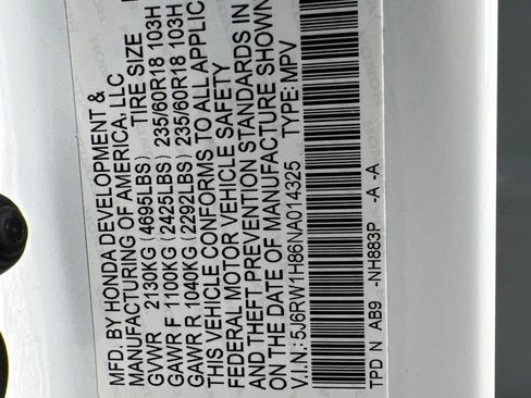 Used 2022 Honda CR-V EX-L image 25