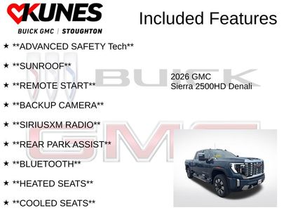 New 2026 GMC Sierra 2500 Denali w/ Technology Package