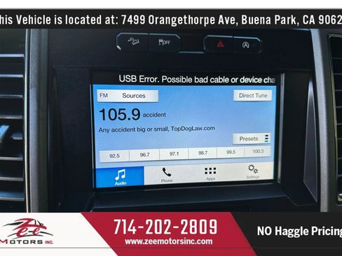 Used 2018 Ford F150 Raptor w/ Equipment Group 801A Mid image 50