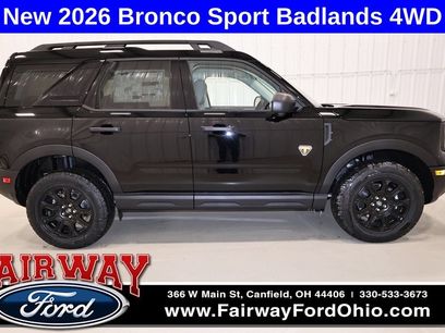 New 2026 Ford Bronco Sport Badlands w/ Badlands Tech Package