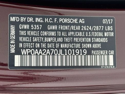 Certified 2018 Porsche Panamera 4 AWD/4WD image 33