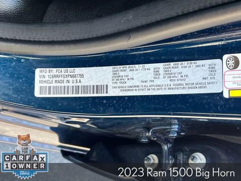 Used 2023 RAM 1500 Big Horn image 33