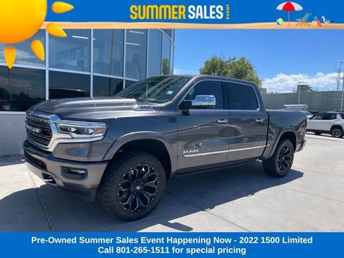 Used 2022 RAM 1500 Limited w/ Body Color Bumper Group AWD/4WD image 1