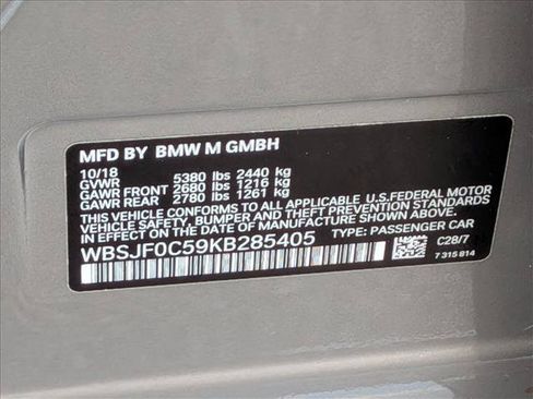 Used 2019 BMW M5 w/ Executive Package AWD/4WD image 27