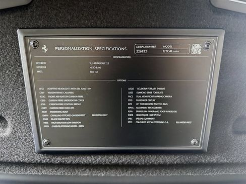Certified 2017 Ferrari GTC4Lusso AWD/4WD image 27