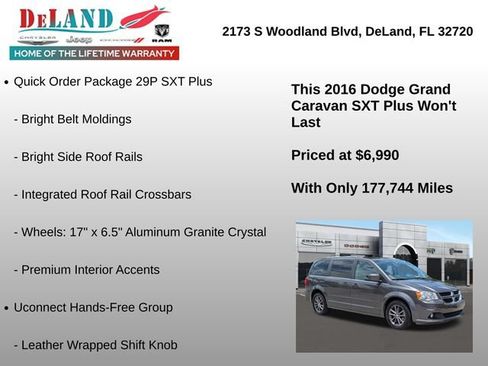 Used 2016 Dodge Grand Caravan SXT FWD image 12