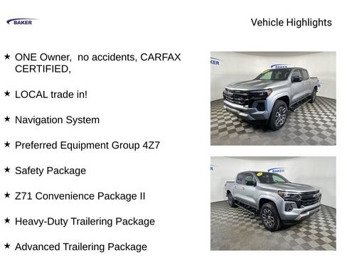 Certified 2024 Chevrolet Colorado Z71 w/ Z71 Convenience Package 2 AWD/4WD image 4