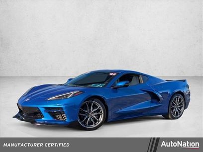 Certified 2022 Chevrolet Corvette Stingray Preferred Cpe w/ Chrome Exterior Badge Package