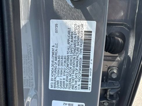 Certified 2025 Honda Accord Sport image 25