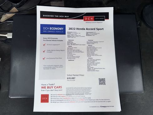 Used 2022 Honda Accord Sport image 13