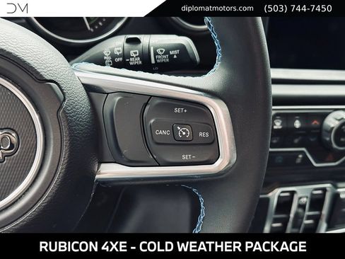 Used 2023 Jeep Wrangler Unlimited Rubicon 4xe w/ Cold Weather Group AWD/4WD image 26