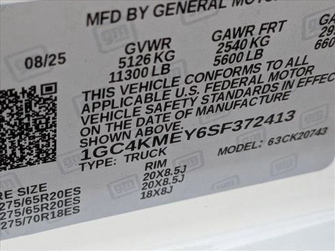 New 2025 Chevrolet Silverado 2500 Custom w/ Custom Value Package image 16