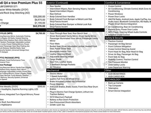 Used 2024 Audi Q4 e-tron Premium Plus w/ Premium Plus image 33