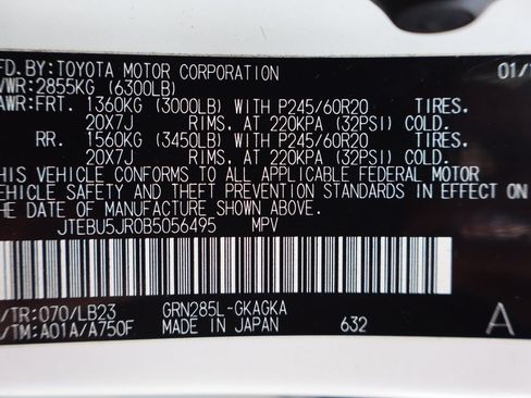 Used 2011 Toyota 4Runner Limited AWD/4WD image 49