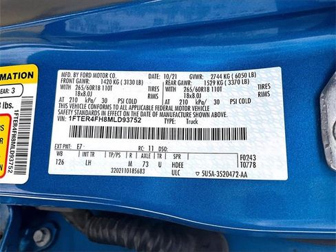 Used 2021 Ford Ranger XL w/ FX4 Off-Road Package image 34