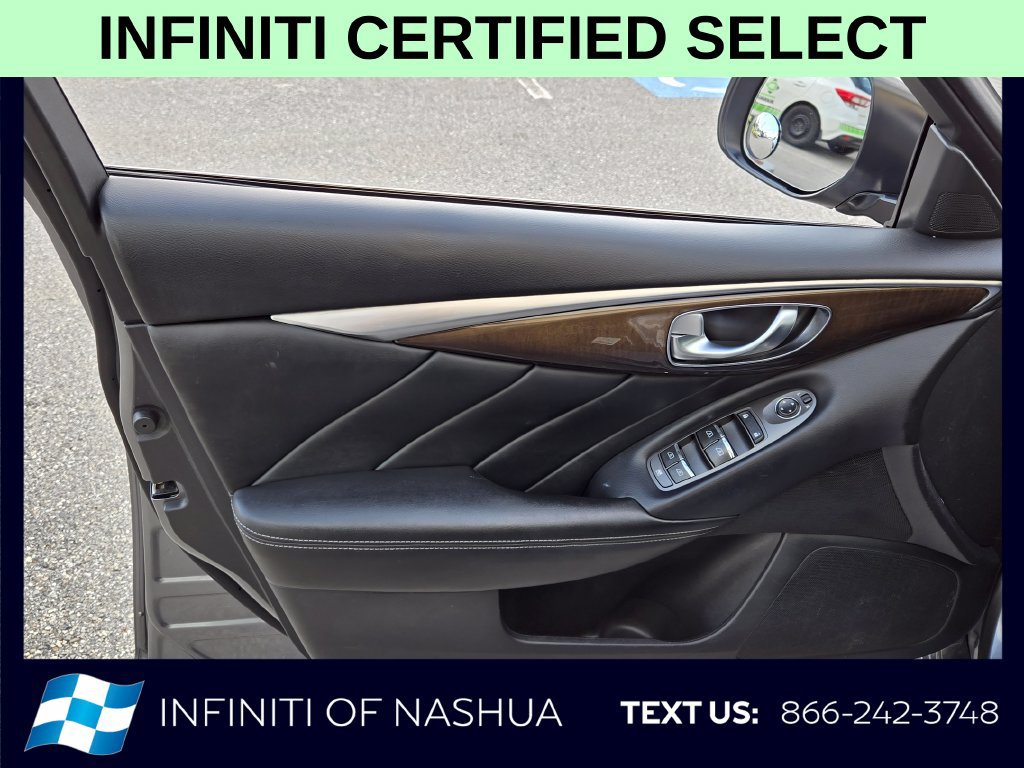 Certified 2019 INFINITI Q50 Luxe w/ Essential Package (3.0T Luxe) AWD/4WD image 10