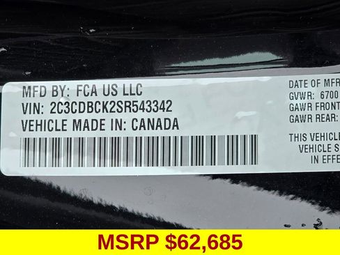 New 2025 Dodge Charger R/T w/ Quick Order Package 25M R/T image 46