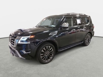 Used 2021 Nissan Armada Platinum w/ Captain's Chairs Package