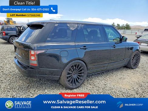 Used 2014 Land Rover Range Rover Long Wheelbase Supercharged AWD/4WD image 4