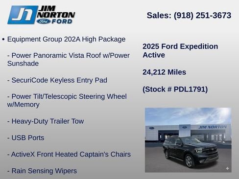 Used 2025 Ford Expedition Active AWD/4WD image 31