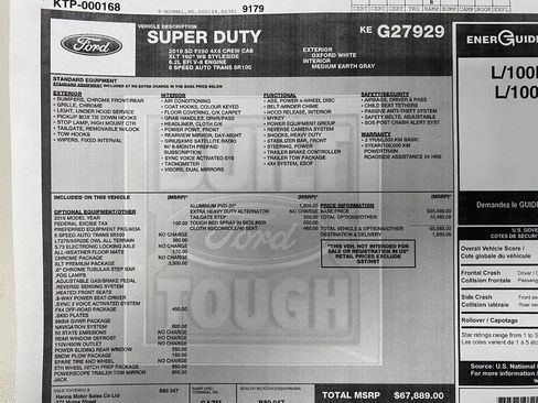 Used 2019 Ford F250 XLT w/ XLT Premium Package image 33