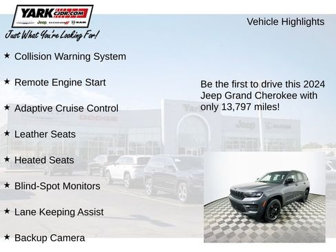 Certified 2024 Jeep Grand Cherokee Altitude image 13