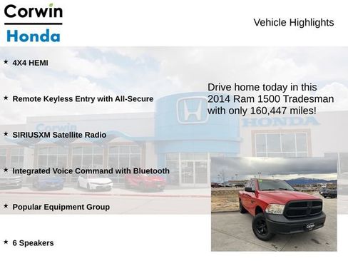 Used 2014 RAM 1500 Tradesman w/ Popular Equipment Group image 7