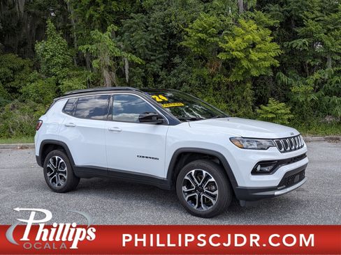 Certified 2023 Jeep Compass Limited AWD/4WD image 1