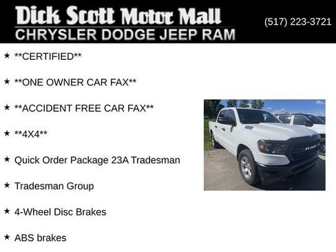Used 2023 RAM 1500 Tradesman w/ Tradesman Group AWD/4WD image 4
