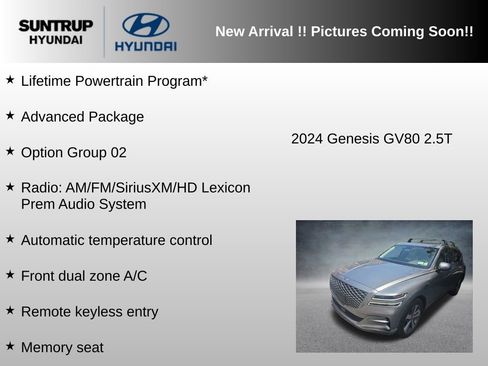 Used 2024 Genesis GV80 2.5T w/ Advanced Package AWD/4WD image 6