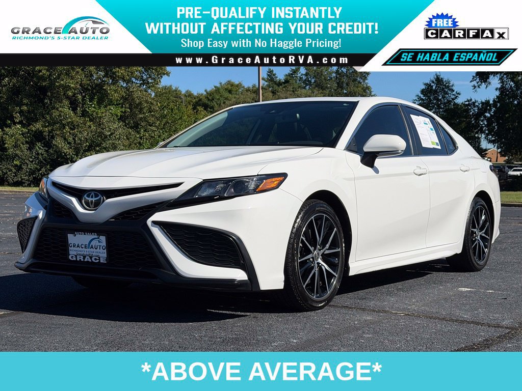 Used 2021 Toyota Camry SE w/ Audio Upgrade Package FWD image 1