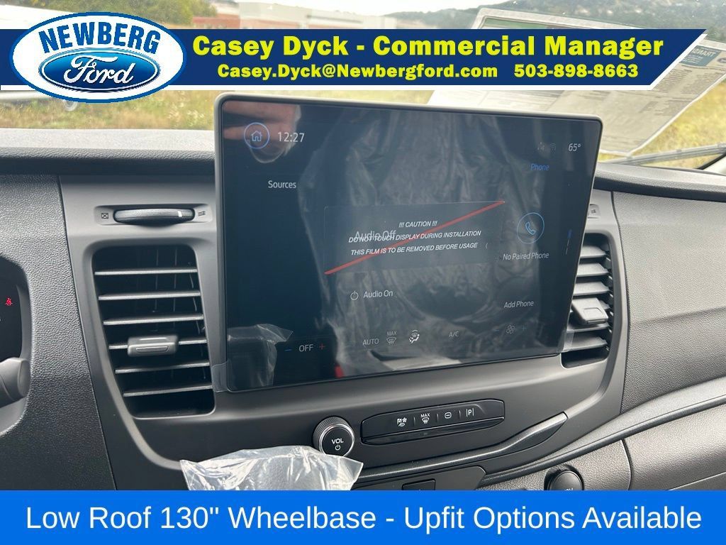 New 2026 Ford Transit 150 Low Roof w/ Load Area Protection Package RWD image 13