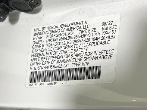 Used 2022 Honda Passport EX-L image 31