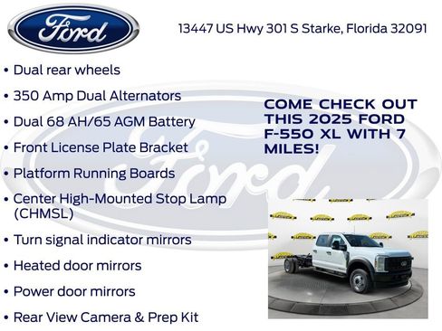 New 2025 Ford F550 4x4 Crew Cab Super Duty image 25