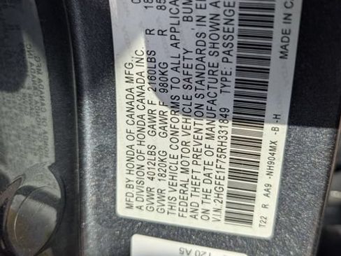 Used 2024 Honda Civic EX image 34