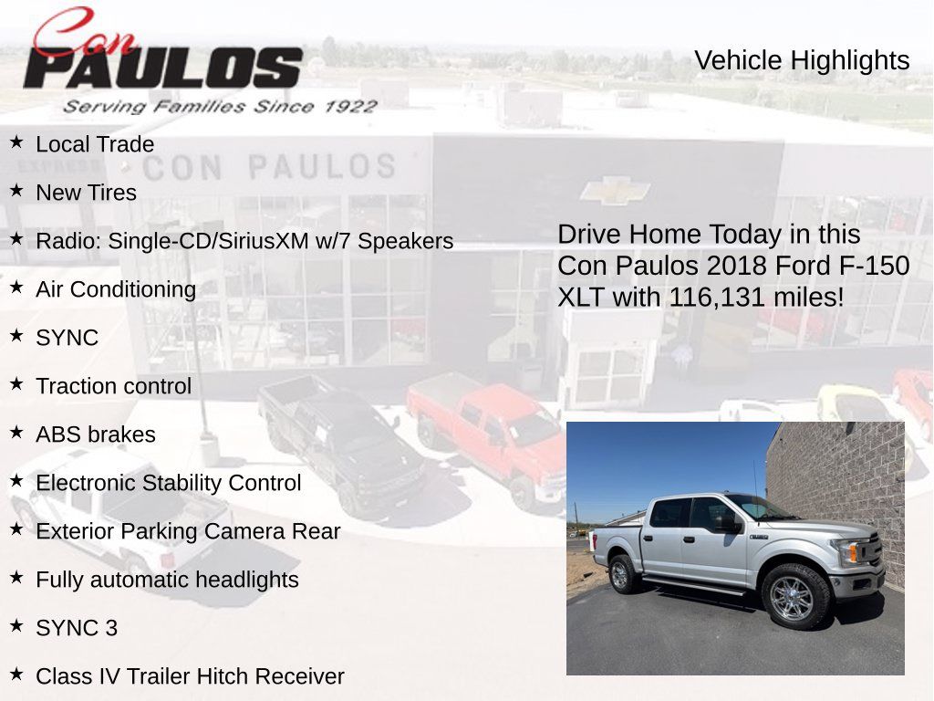 Used 2018 Ford F150 XLT AWD/4WD image 7