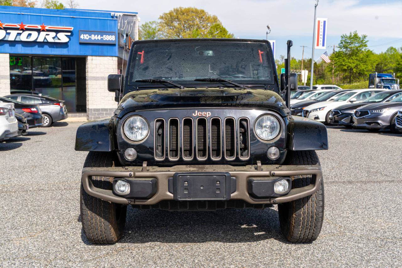Used 2016 Jeep Wrangler Unlimited Sahara AWD/4WD image 2