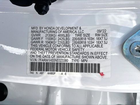 Used 2022 Honda CR-V EX image 16