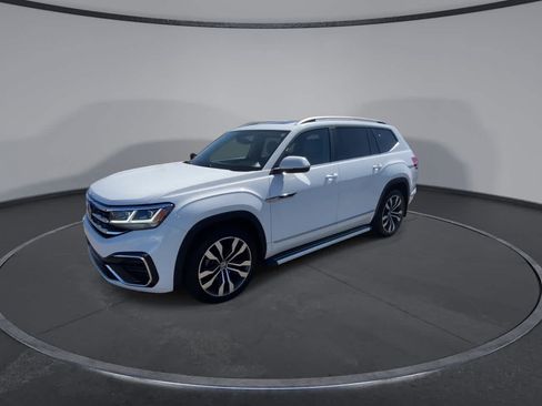 Used 2021 Volkswagen Atlas SEL R-Line AWD/4WD image 4