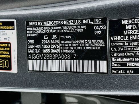 Used 2023 Mercedes-Benz EQE 350+ SUV image 34