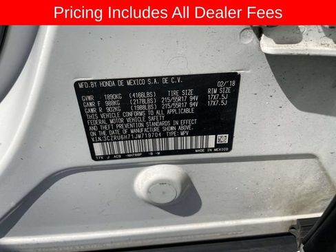 Used 2018 Honda HR-V EX-L image 38
