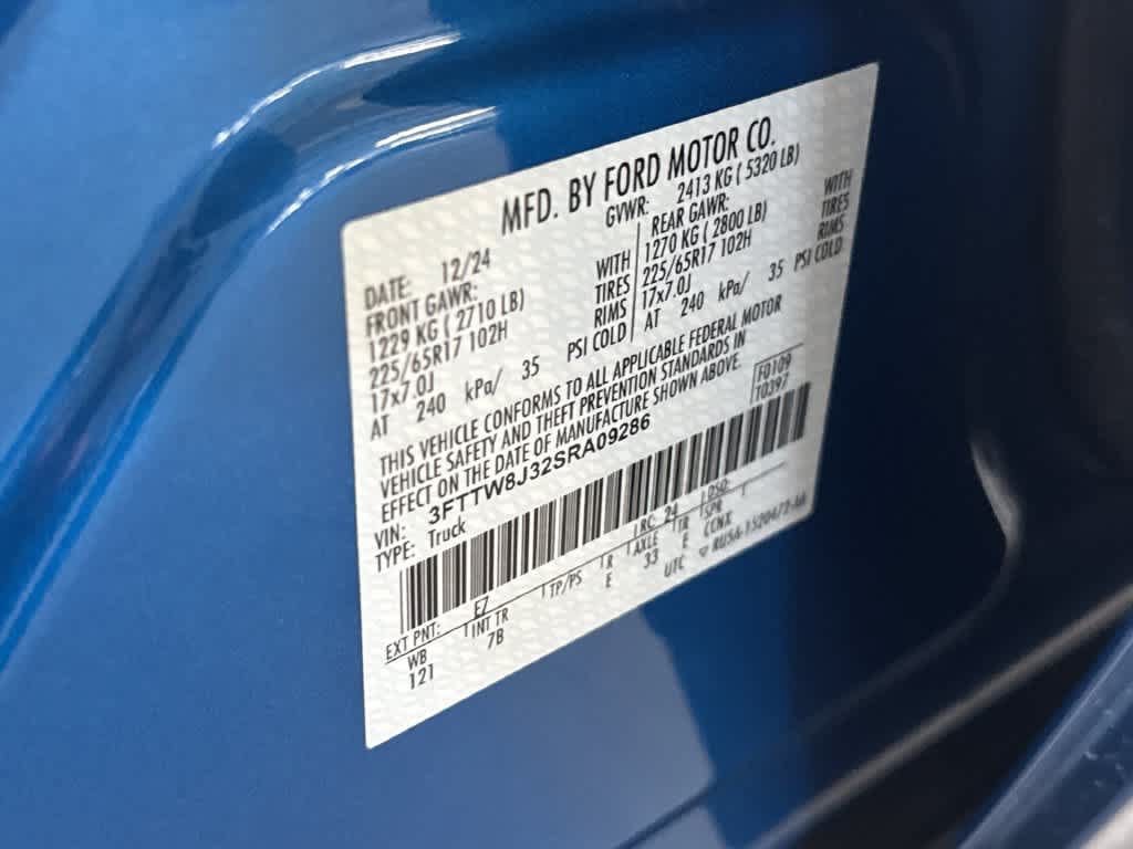 Used 2025 Ford Maverick XLT w/ Equipment Group 301A AWD/4WD image 28