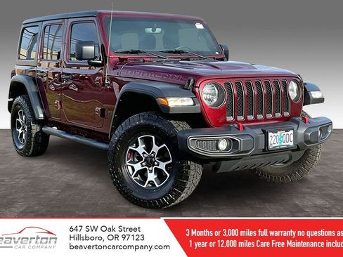 Used 2021 Jeep Wrangler Unlimited Rubicon image 1