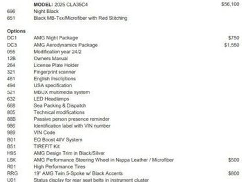 Certified 2025 Mercedes-Benz CLA 35 AMG 4MATIC image 4