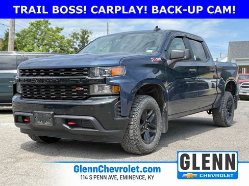 Used 2019 Chevrolet Silverado 1500 Custom Trail Boss w/ Custom Convenience Package AWD/4WD image 1