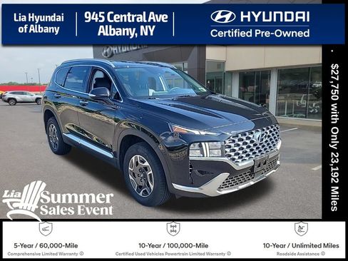 Used 2023 Hyundai Santa Fe Blue AWD/4WD image 1